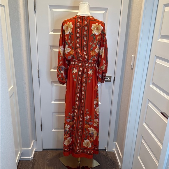 FARM Rio Butterfly Flowers Long Dress Size S - Picture 13 of 13